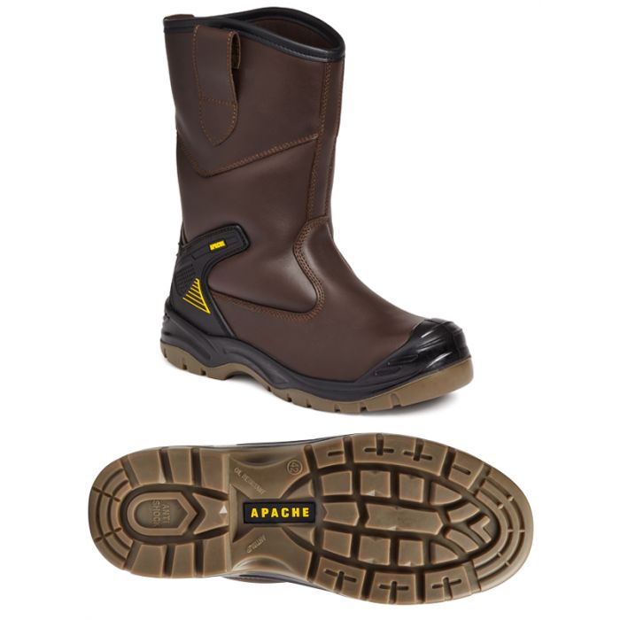 AP305 APACHE WATERPROOF RIGGER BOOT