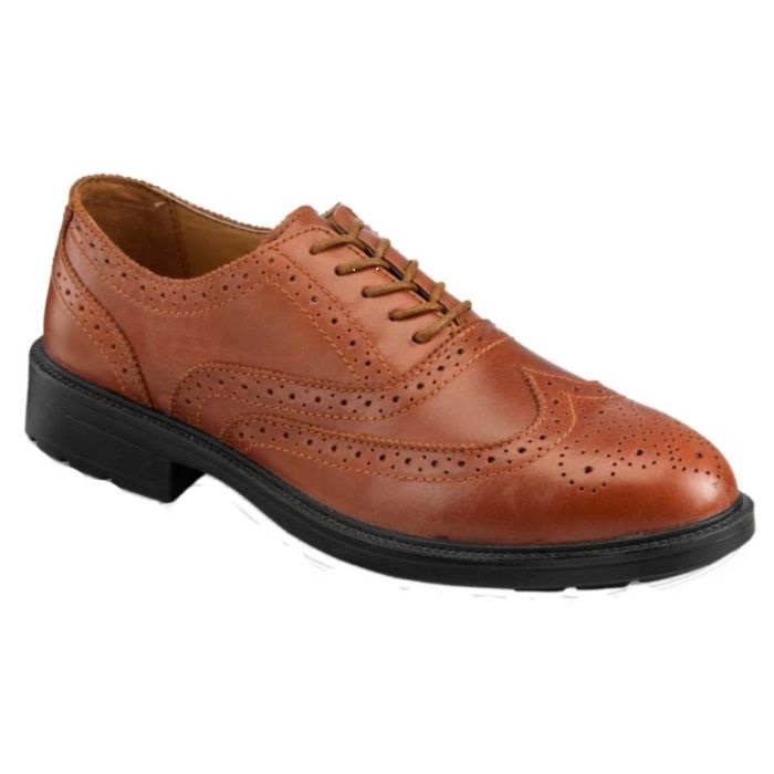 EXECUTIVE S76SM TAN SAFETY BROGUE