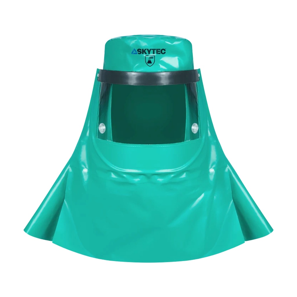 CMH8 CHEMICAL SPLASH HOOD WITH INTEGRATED ANTI-MIST VISOR