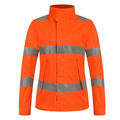 AQUA LADIES HI-VIS WATERPROOF JACKET