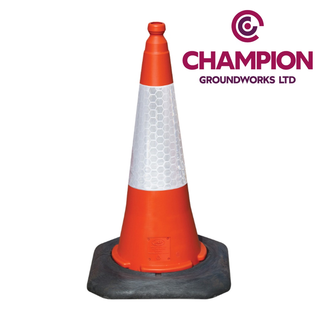 DOMINATOR 75CM RED 2 PART LOGO BODY CONE-SEALBRITE SLEEVE- CHAMPION