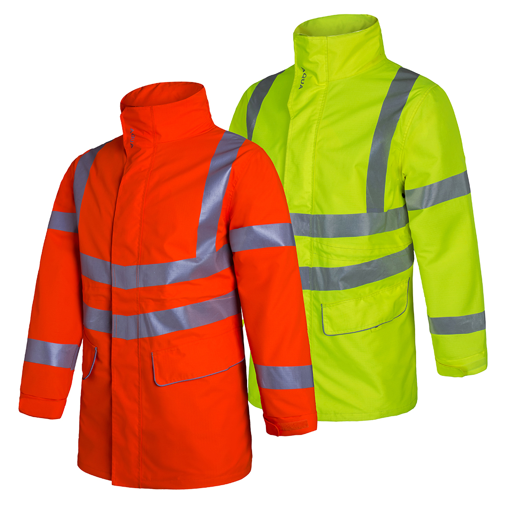 AQUA HI-VIS RIPSTOP BREATHABLE JACKET